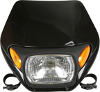 UFO Oregon Enduro Headlight Assembly with Turn Signals - Headlight with Turn Signal 12-214-33