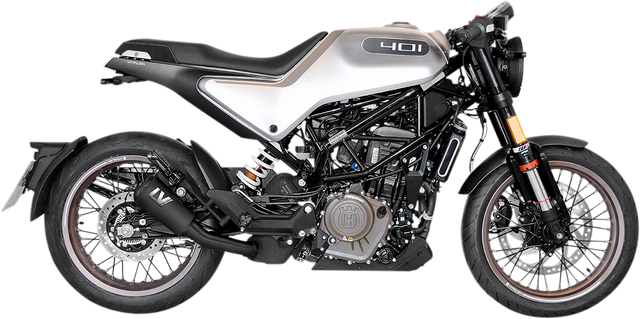 LeoVince LV-10 Full Black Slip-On Muffler – Husqvarna Svartpilen 125 2021-2023 15242FBU