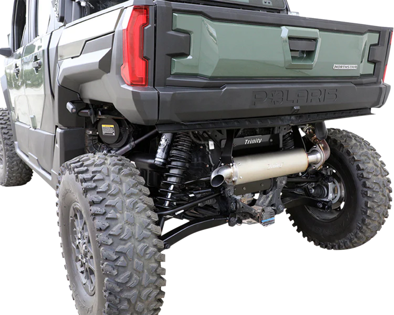 TRINITY RACING Slip-On Muffler - Stainless Steel / Xpedition 1831-1093