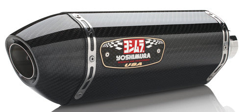 Yoshimura ZX-14R 12-25 Race R-77 Stainless Slip-On Exhaust, w/ Carbon Fiber Mufflers
