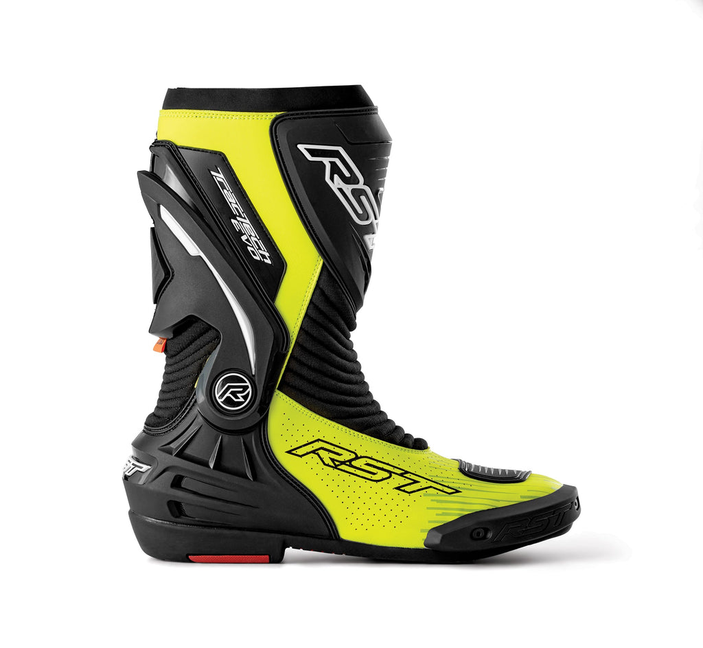 RST Tractech EVO D3O Boots - Black / Fluorescent Yellow - View 20