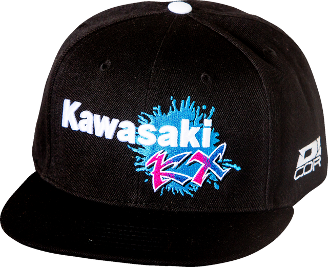 25014192 D'COR Visuals Kawasaki Retro Hat - Black