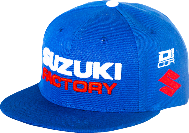 25014196 D'COR Visuals Suzuki Factory Hat - Blue