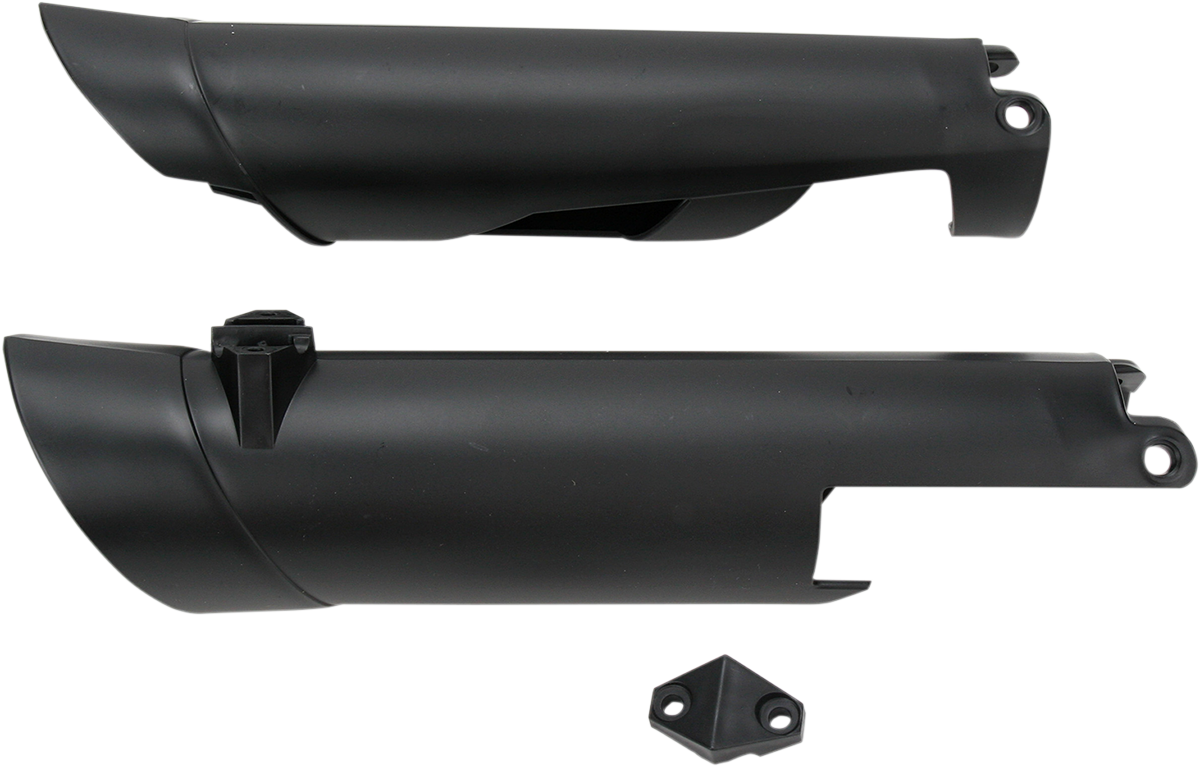 ACERBIS Lower Fork Covers for Inverted Forks - Black 0412-0148