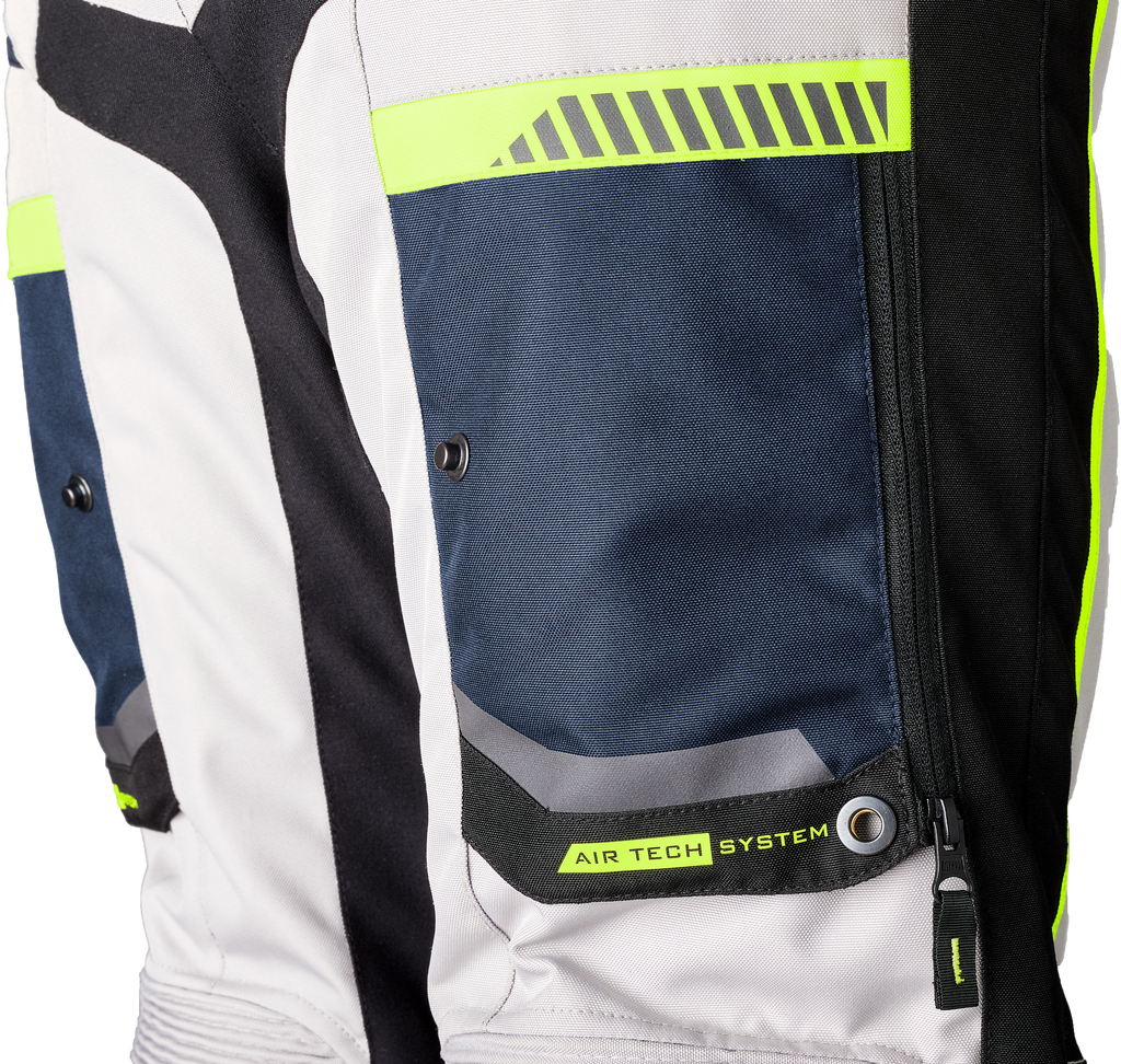 RST Maverick Evo CE Men's Textile Pants - Navy / Silver - View 7