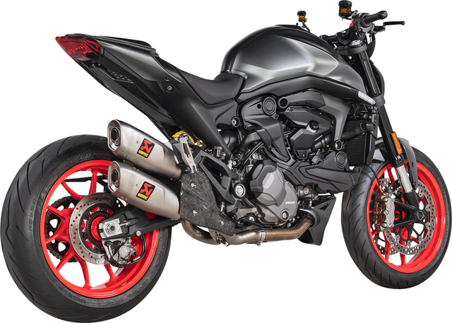 AKRAPOVIC Link Pipe – Ducati Monster 937 Family 2021-2024