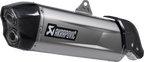 AKRAPOVIC Slip-On Line Muffler - Titanium S-A6SO1-HGJT