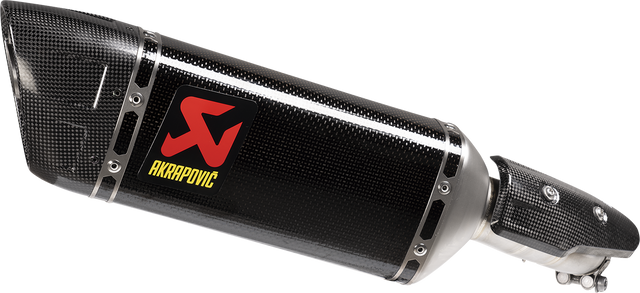 Akrapovic Slip-On Muffler - Carbon Fiber - Yamaha MT-03 2021-2026 / YZF-R3 2022-2026 S-Y3SO5-HAPC