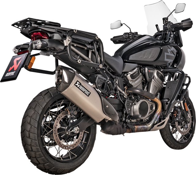 AKRAPOVIC Slip-On Line Muffler - Titanium – Harley-Davidson Pan America 1250 2021-2026 S-HD12SO1-HAFT