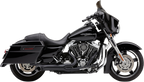 COBRA Turn Out 2-into-1 Exhaust System - Black 6270B-1