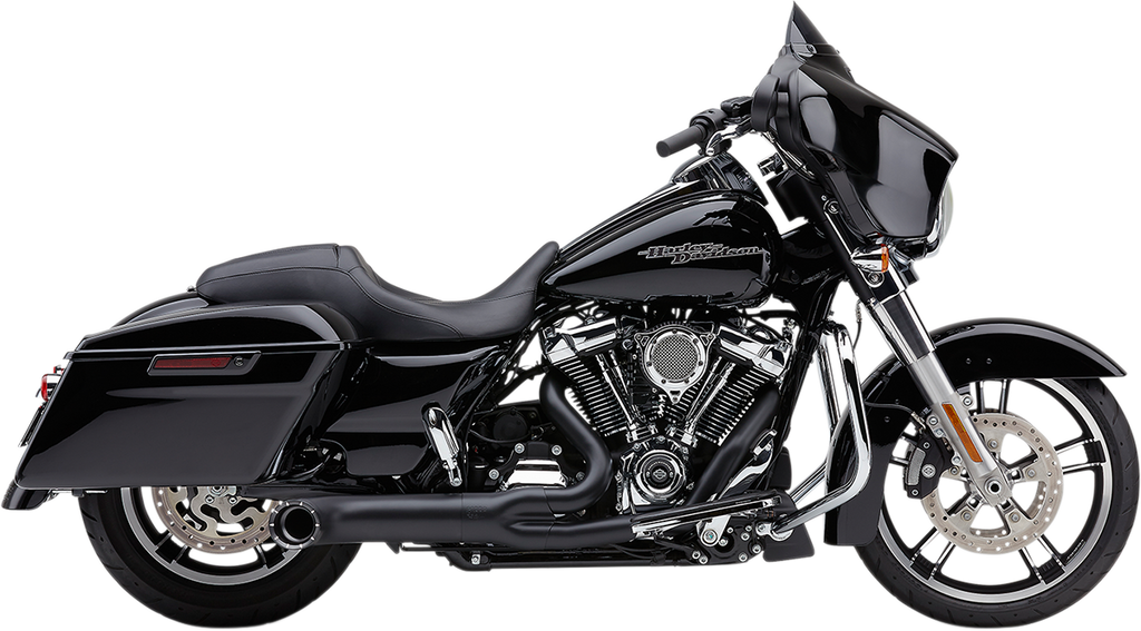 COBRA Turn Out 2-into-1 Exhaust System - Black 6271B-1