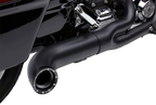 COBRA Turn Out 2-into-1 Exhaust System - Black 6270B-1
