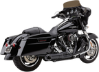 COBRA Turn Out 2-into-1 Exhaust System - Black 6270B-1