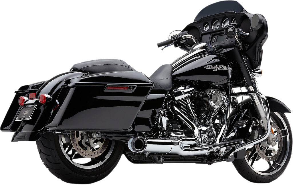 COBRA Turn Out 2-into-1 Exhaust System - Chrome 6271-1