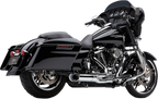 COBRA Turn Out 2-into-1 Exhaust System - Chrome 6271-1