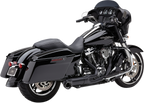 COBRA Turn Out 2-into-1 Exhaust System - Black 6271B-1