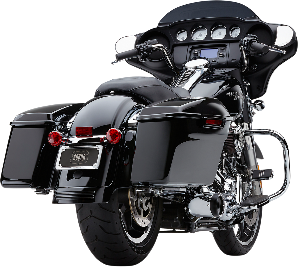 COBRA Turn Out 2-into-1 Exhaust System - Chrome 6271-1