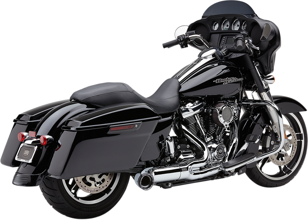 COBRA Turn Out 2-into-1 Exhaust System - Chrome 6271-1