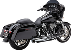 COBRA Turn Out 2-into-1 Exhaust System - Chrome 6271-1