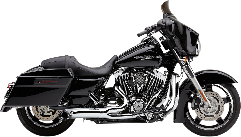 COBRA Turn Out 2-into-1 Exhaust System - Chrome 6270-1
