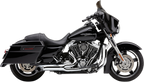 COBRA Turn Out 2-into-1 Exhaust System - Chrome 6270-1