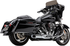 COBRA Turn Out 2-into-1 Exhaust System - Chrome 6270-1