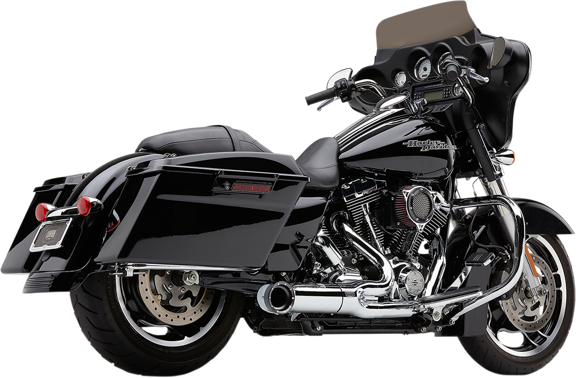 Cobra Turn Out 2-into-1 Exhaust System - Chrome 6270-1