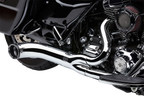 COBRA Turn Out 2-into-1 Exhaust System - Chrome 6270-1