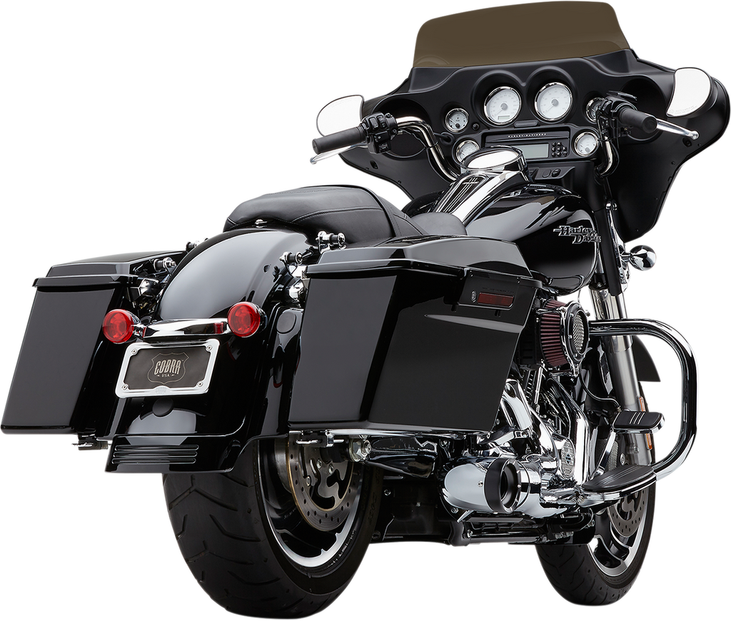 Cobra Turn Out 2-into-1 Exhaust System - Chrome 6270-1