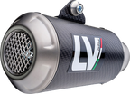 LEOVINCE LV-10 Slip-On Muffler - Carbon Fiber 15245C