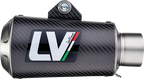 LEOVINCE LV-10 Slip-On Muffler - Carbon Fiber 15245C