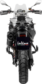 LEOVINCE LV One Evo Slip-On Muffler - Black Edition 14383EBU