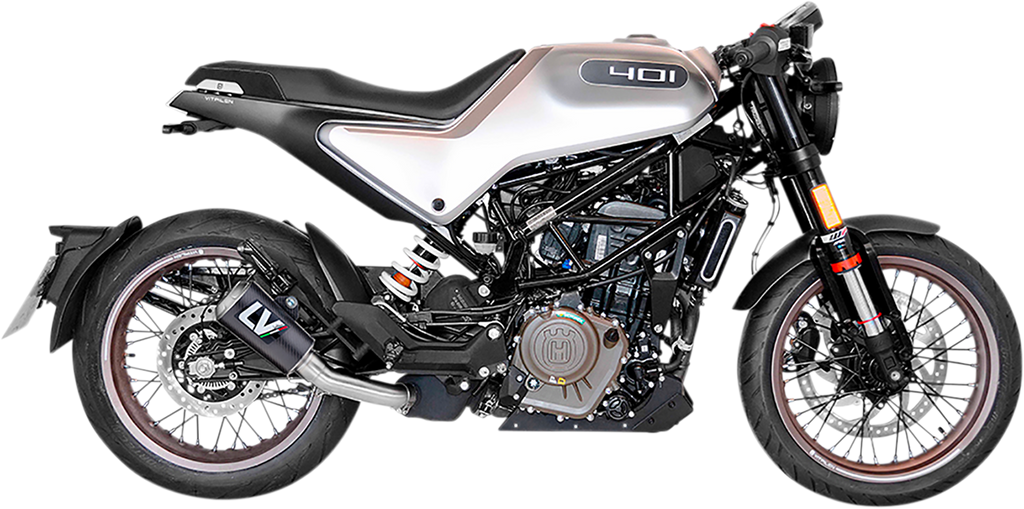 LEOVINCE LV-10 Slip-On Muffler - Carbon Fiber 15242CU
