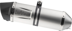 LEOVINCE LV One Evo Slip-On Muffler - Stainless Steel 14383EU