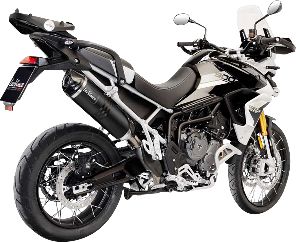 LEOVINCE LV One Evo Slip-On Muffler - Black Edition 14352EBU
