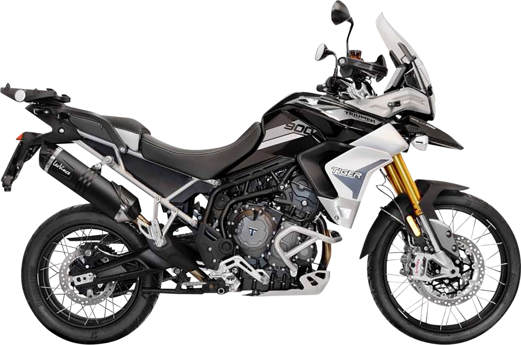 LEOVINCE LV One Evo Slip-On Muffler - Black Edition 14352EBU
