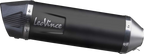 LEOVINCE LV One Evo Slip-On Muffler - Black Edition 14352EBU