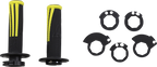 ODI Emig Pro V2 Lock-On Grips - Black/Yellow H36EPBY