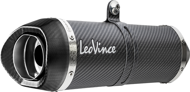 LeoVince LV One EVO Exhaust System - Carbon Fiber 14380ENU - Kawasaki Ninja 650/Z650/Versys 650 2021-2026