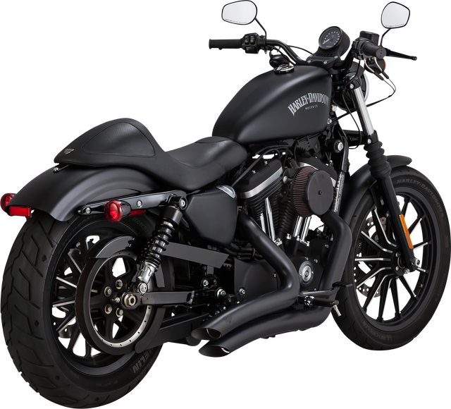 Vance & Hines Big Radius Exhaust System - Black 46367 - Harley-Davidson Sportster 2014-2022