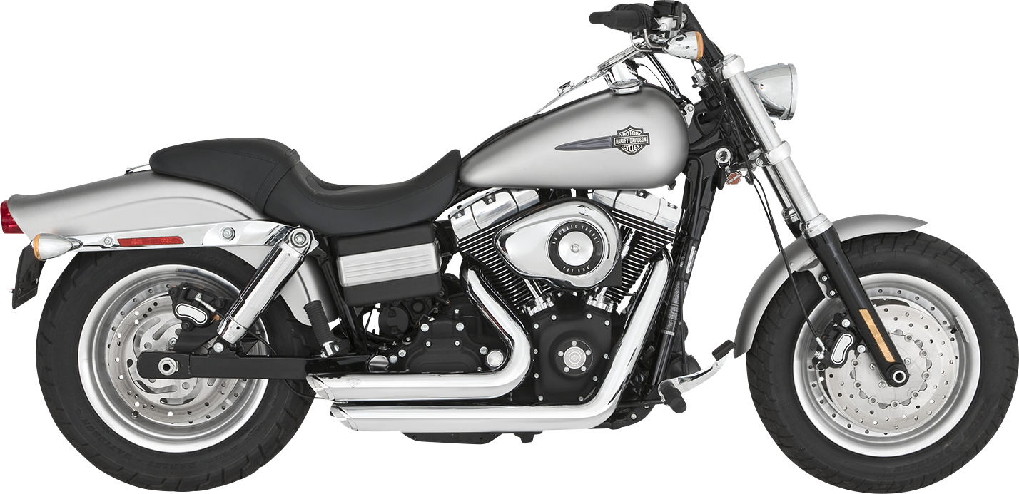 VANCE & HINES Shortshots Staggered Exhaust System - Chrome 17317