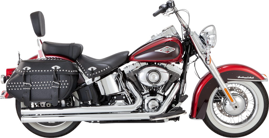 VANCE & HINES Big Shots Long Exhaust System - Chrome 17323