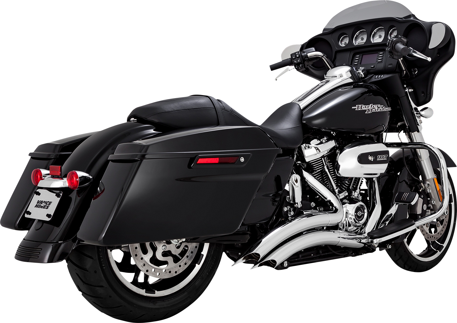 VANCE & HINES Big Radius Exhaust System - Chrome 26373