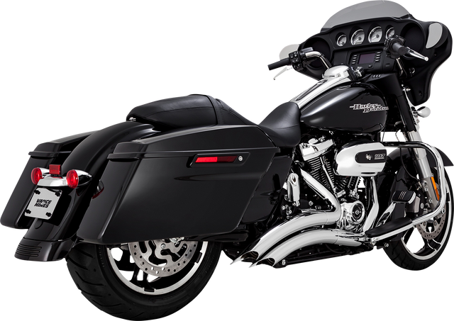 Vance & Hines Big Radius Exhaust System - Chrome 26373