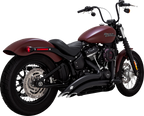 VANCE & HINES Big Radius Exhaust System - Black 46377
