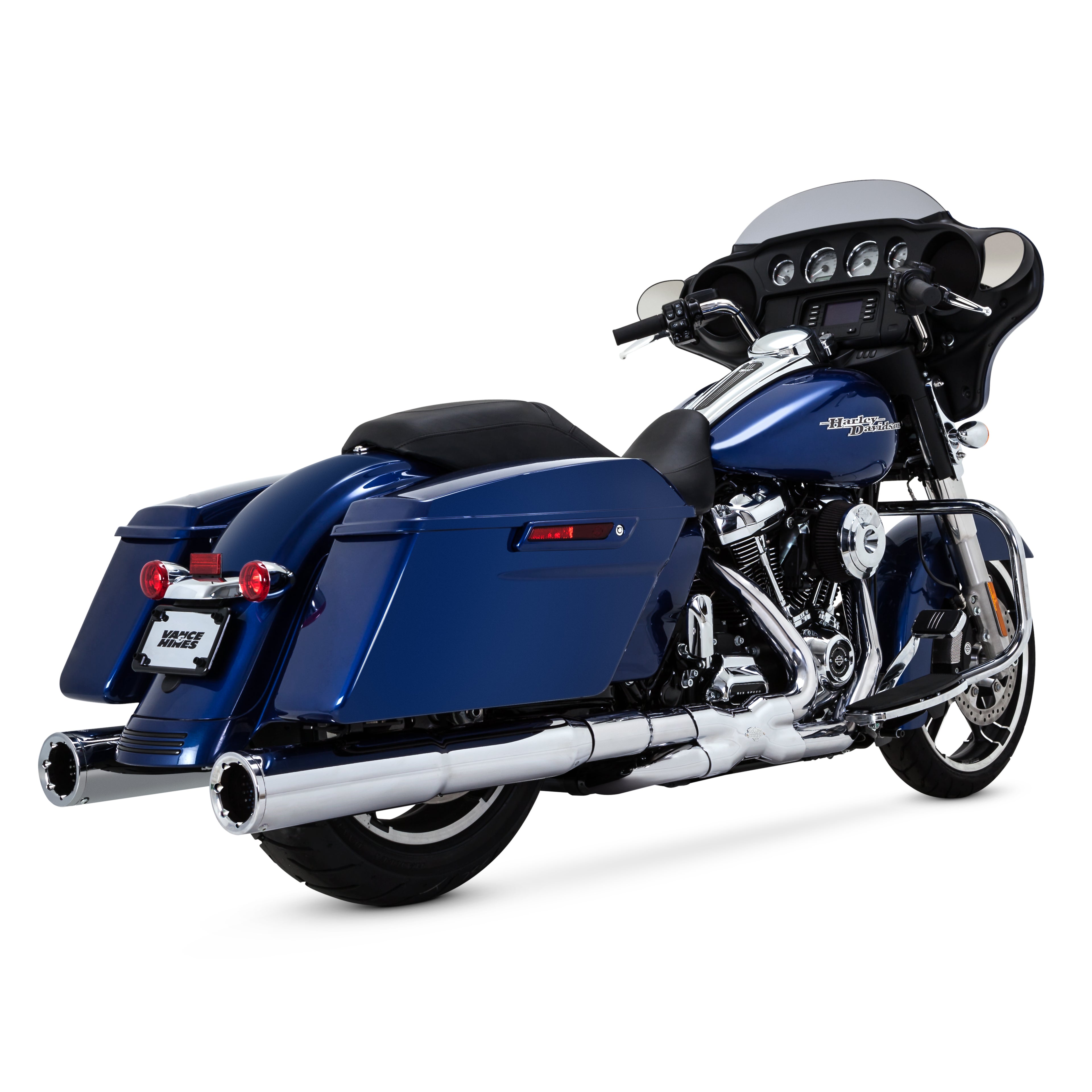 VANCE & HINES Power Duals Head Pipe - Chrome 16371