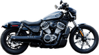 S&S CYCLE 4-1/2" Grand National Slip-On Muffler - Black - RH975 Nightster 550-1074