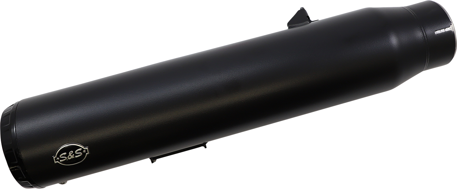 S&S CYCLE 4-1/2" Grand National Slip-On Muffler - Black - RH975 Nightster 550-1074