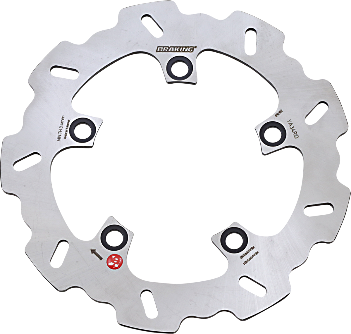 BRAKING Brake Rotor - Rear / Yamaha YA34RID