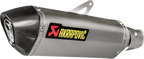 AKRAPOVIC Slip-On Line Muffler - Titanium S-K4SO7-HRT